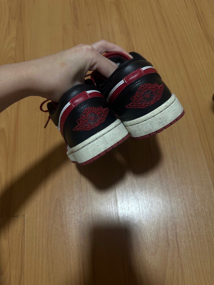 Jordan 1 womens shoes (Category: Sneakers) located in Paranaque City. Submitted by coleslawbear (Listing ID 1387481510, Image 3). Description: no box anymore, us 6.5 womens.