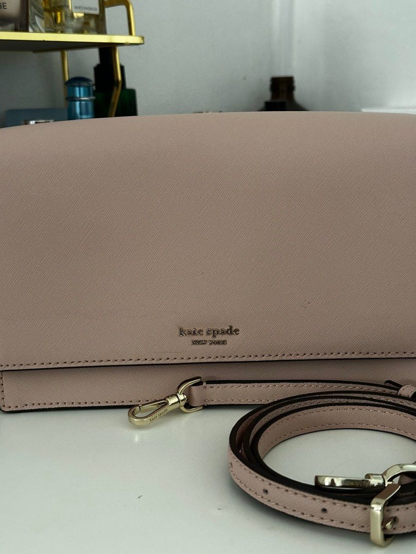 Kate Spade Pink Shoulder/Sling Bag (Category: Cross-body Bags) located in Paranaque City. Submitted by michysseconds (Listing ID 1387442108, Image 3). Description: .