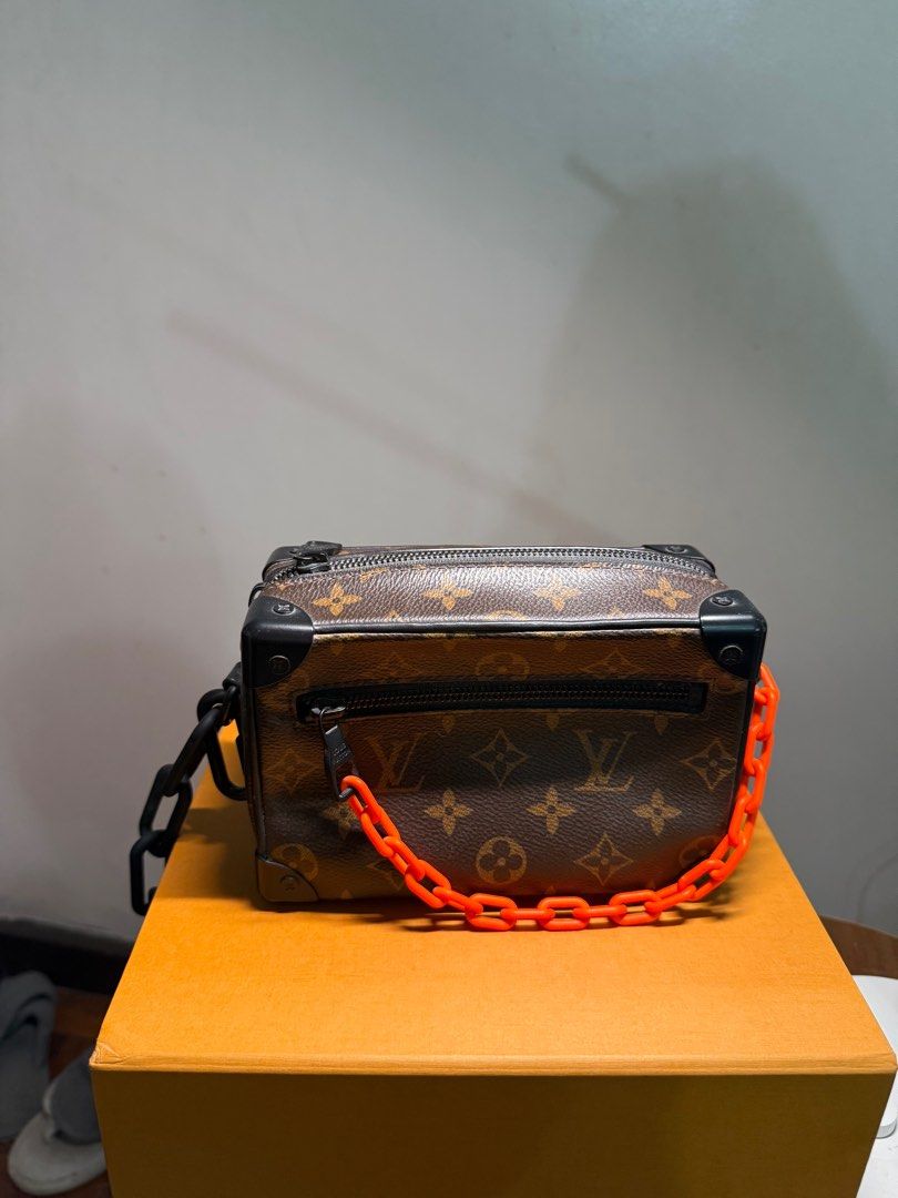 Louis Vuitton Virgil Abloh Mini Soft Trunk (First Collection) (Category: Luxury Bags & Wallets) located in Manila. Submitted by gabztersells (Listing ID 1387411025, Image 2). Description: Louis Vuitton Mini Soft Trunk by Virgil Abloh’s First Collection - guaranteed authentic - complete with box and dust bag - collector’s item - complete chains and strap - excellent condition - negotiable Product Description Go ahead, swoon. Virgil Abloh can do no