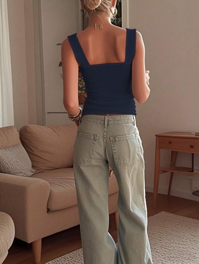 navy blue lace ruched camisole (Category: Sleeveless) located in Balanga. Submitted by shadeysh (Listing ID 1387541299, Image 2). Description: bnew cami or tank top!! stretchy, best fits s. ps dont hesitate to pm if u have any questions or want to nego po.