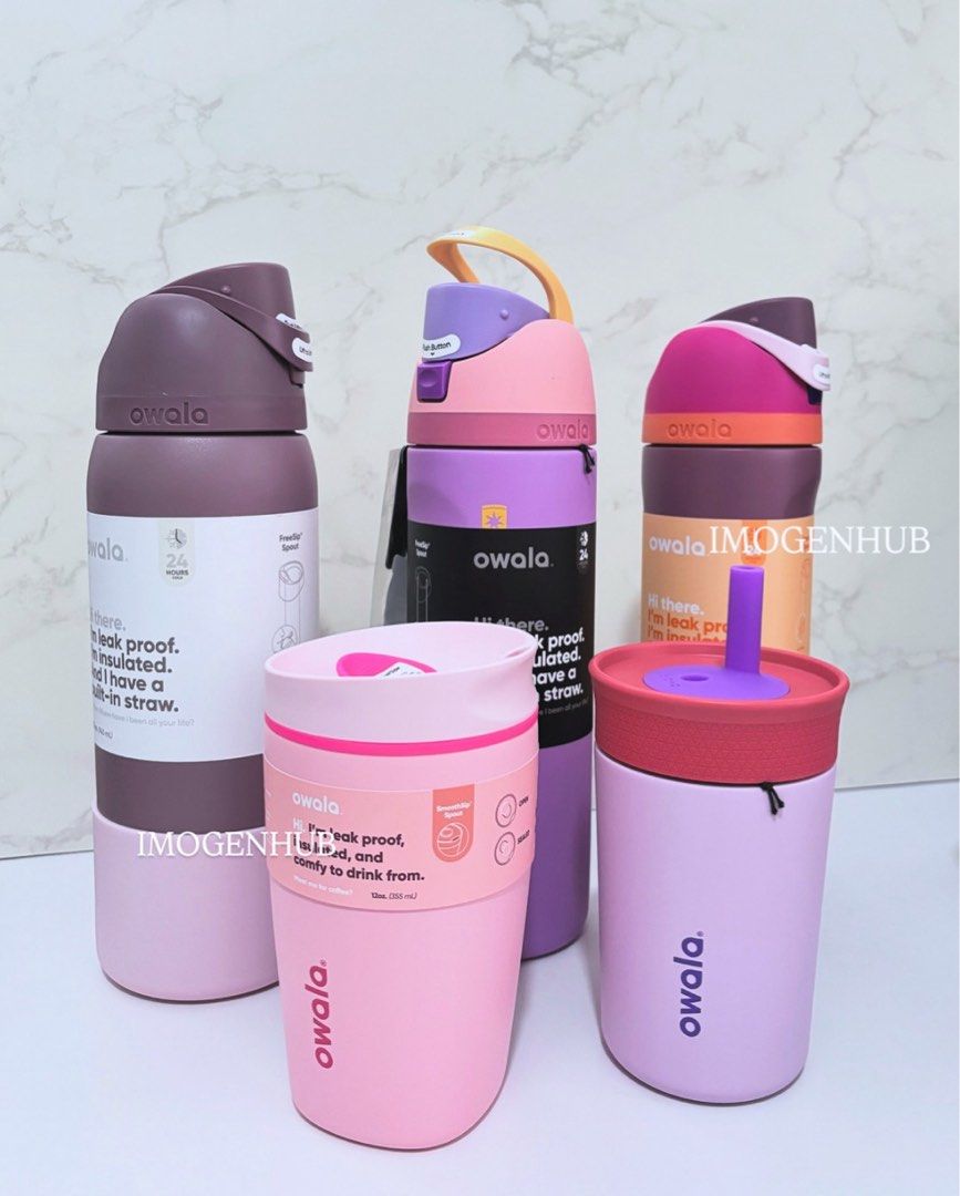 Owala SmoothSip slider Pucker up 12oz (Category: Water Bottles & Tumblers) located in Pasig City. Submitted by imogen.hub (Listing ID 1387444412, Image 2). Description: Owala Smoothsip Slider 12oz Pucker up 100% Authentic, sourced from US Onhand and available for SDD MOP BDO Gcash .
