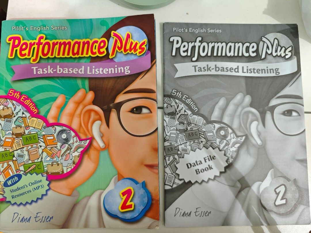 Performance Plus Task-based Listening Level 2 （分類：教科書）位於 Hong Kong。 由 andreaying24192 提交（商品編號 1387457179，圖片 1）。簡介： 西灣河地鐵交收 - Performance Plus Task-based Listening Level 2, 5th Edition - Includes Data File Book - Comes with student online resources (MP3) - Published by Pilot Publishing Company Ltd. - Designed for English language learners。