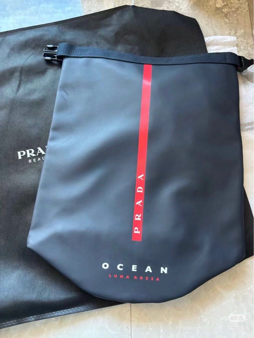 Prada Beauty Ocean Luna Rossa Waterproof Shoulder Bag – Navy