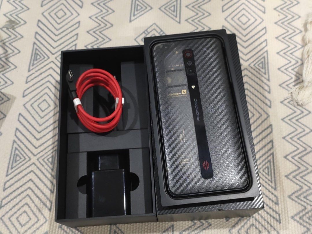 Selling Redmagic 6s pro ghost complete no issues! (Category: Android Others) located in Manila. Submitted by solestars (Listing ID 1387488823, Image 2). Description: Selling super smooth Redmagic 6s pro ghost complete no issues! No issues po❤️ What you see is what you get ❤️ For more info just text or call at 09177142503 Slightly negotiable. .