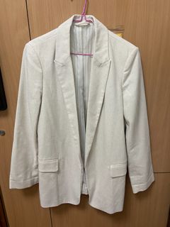 拆tag西裝褸 棉麻質地 入面有里襯 西裝褸 blazer64238734437505110
