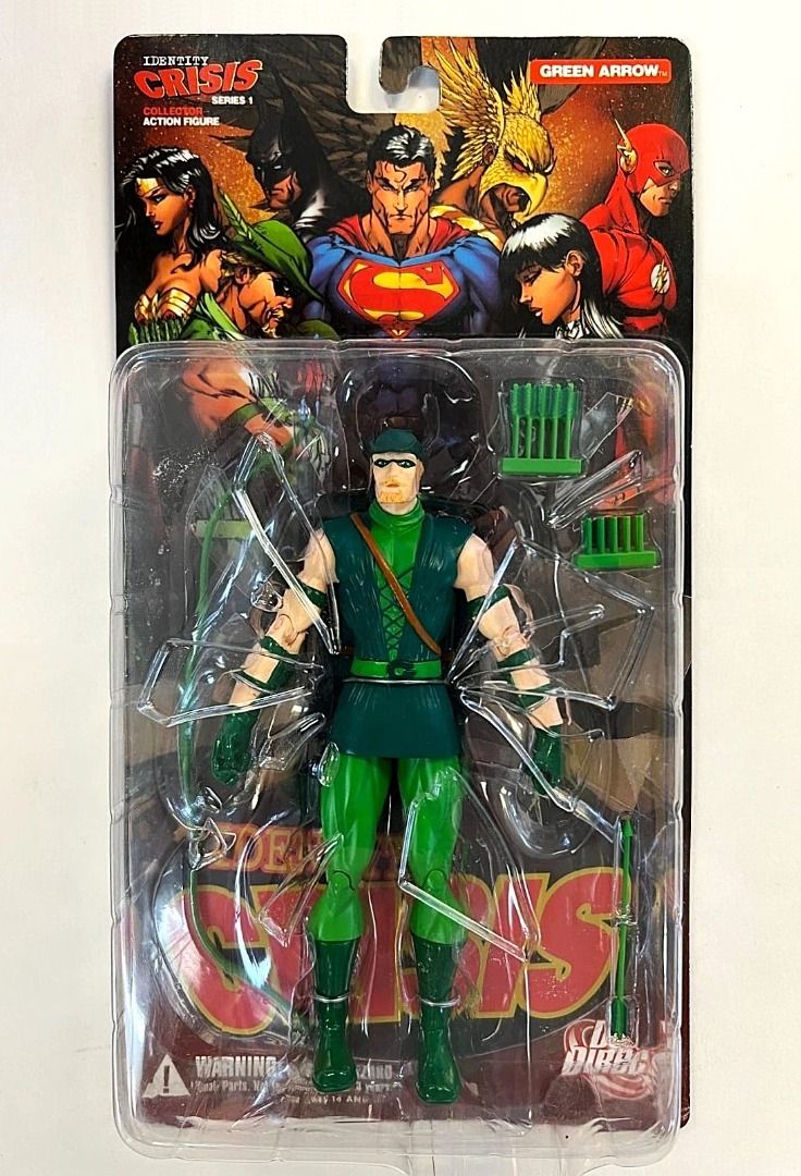 Green Arrow Identity Crisis DC Direct Action Figure (Category: Figurines & Statues) located in Cebu City. Submitted by comicare (Listing ID 1387463953, Image 1). Description: Please take time to read: Green Arrow Identity Crisis DC Direct 1k 📌 photo of actual item posted 📌 brand new (MISB) 📌 fixed price 📌 payment 1st before shipping 📌 location is in Cebu City 📌 pm for more info ⚠️ Note: Please do NOT make any offer if your not planning to b