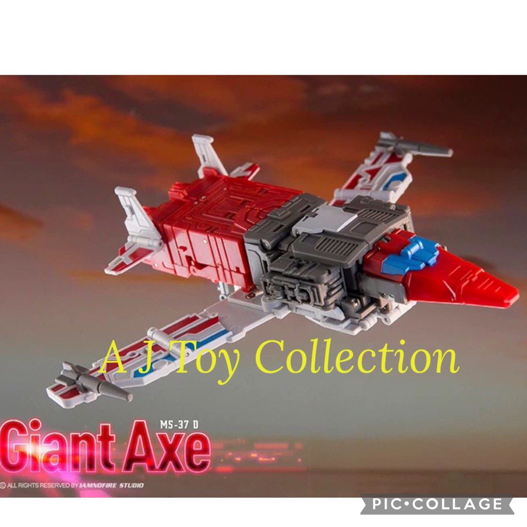 [ In Stock ] Transformers Dr Wu & Mechanic Toys MS-37D MS37D Giant Axe ...