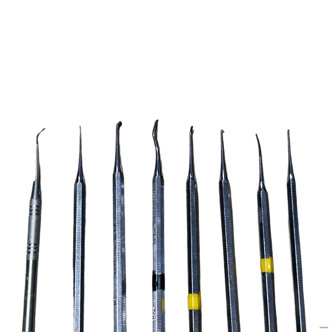 American Dental Instruments take all (Category: Medical Supplies & Tools) located in Pasig City. Submitted by califinestcollectibles (Listing ID 1387588412, Image 3). Description: American Dental Instruments 8pcs take all -American Dental MFG 00. Swideck 20 Stainless 34 -American Fagie Explorer 2 USA CE -American Dental MFG 00. 20-9-6 Swidecki -American Dental MFG 00. 10-4-6 Swidecki 25 -American Dental MFG 00.6-3-12 Swedecki UCSF 27 -American De
