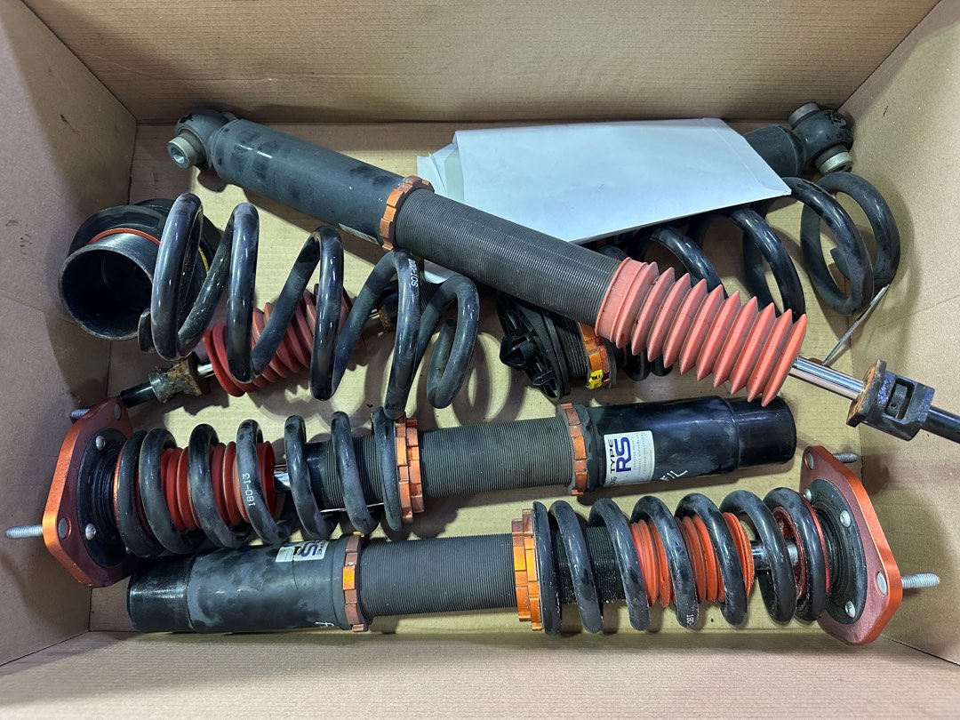 APi Racing RS Type Coilovers for Audi A4 B9, Car Accessories, Car ...