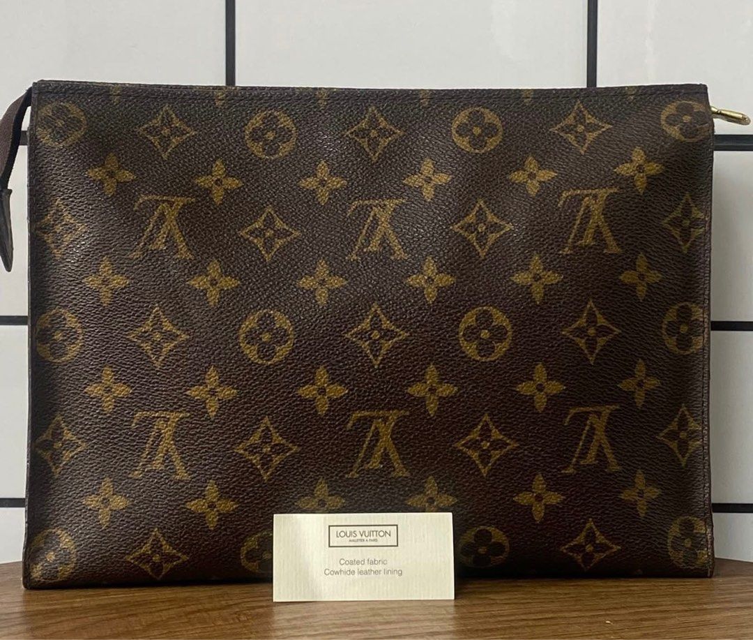 Authentic Louis Vuitton (Category: Luxury Bags & Wallets) located in Manila. Submitted by chloe_luxuries (Listing ID 1387677501, Image 1). Description: Guaranteed Original Louis Vuitton Toiletry Pouch Still in good condition with sign of used No kore inclusion bag only Pm for those interested.