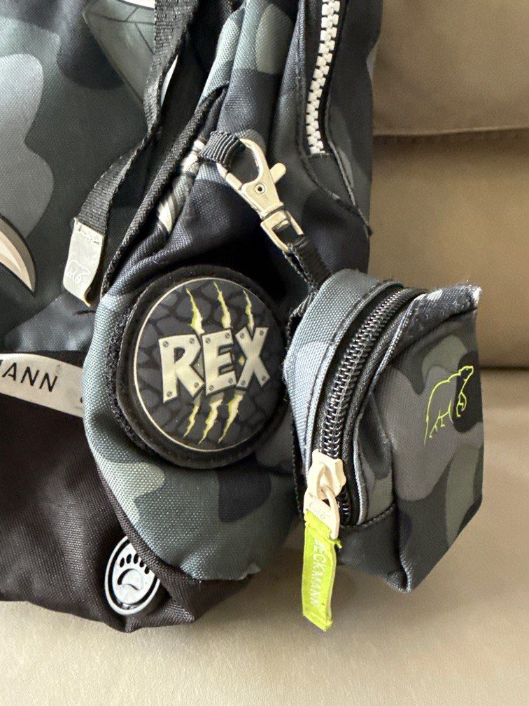 Beckmann Backpack (Category: Backpacks) located in Singapore. Submitted by chuchumama (Listing ID 1387579404, Image 2). Description: Lightly used school bag, suitable for primary school student. Strong back support Usual price $249.