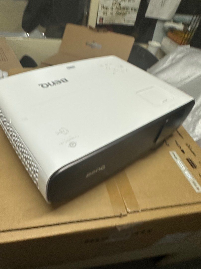 benQ ht3560/w2710 (Category: Projectors) located in Quezon City. Submitted by boldtree.1311bd (Listing ID 1387656111, Image 2). Description: BenQ HT3560/w2710 Projector Specifications Best Used For home theater gaming Released May 2023 Global Also sold as the BenQ W2710outside of the USA. Brightness 2,200 Lumens (ANSI)1 Resolution 3840x2160 Aspect Ratio 16:9 (4K HD) Contrast 50,000:1 (full on/off) Dynamic Iris Yes Display Type DLP x 1 Color Proce