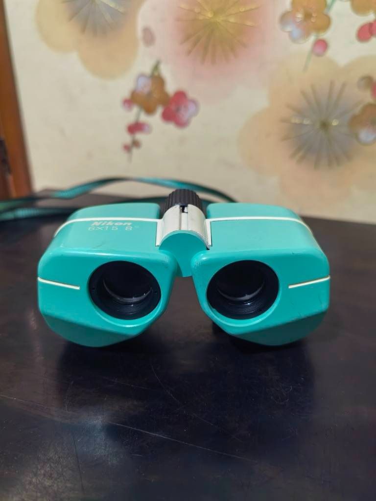 Binoculars Brand: Nikon Mikron 6x15 CF (Category: Hiking & Camping) located in Cebu City. Submitted by dudes_villanueva (Listing ID 1387608105, Image 2). Description: Binoculars Brand: Nikon Mikron 6x15 CF Binoculars Condition: Very Clear Magnification. Small and Compact easy to carry. Had small break on middle dial but does not affect the binoculars not an issue. 📌These binoculars offer 6x magnification and have 15mm objective lenses. 📌Design 