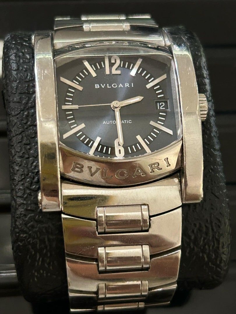 Bvlgari Assioma (Category: Luxury Watches) located in Quezon City. Submitted by qcitypro (Listing ID 1387579888, Image 1). Description: Bvlgari Assioma 100k only Watch and Box.