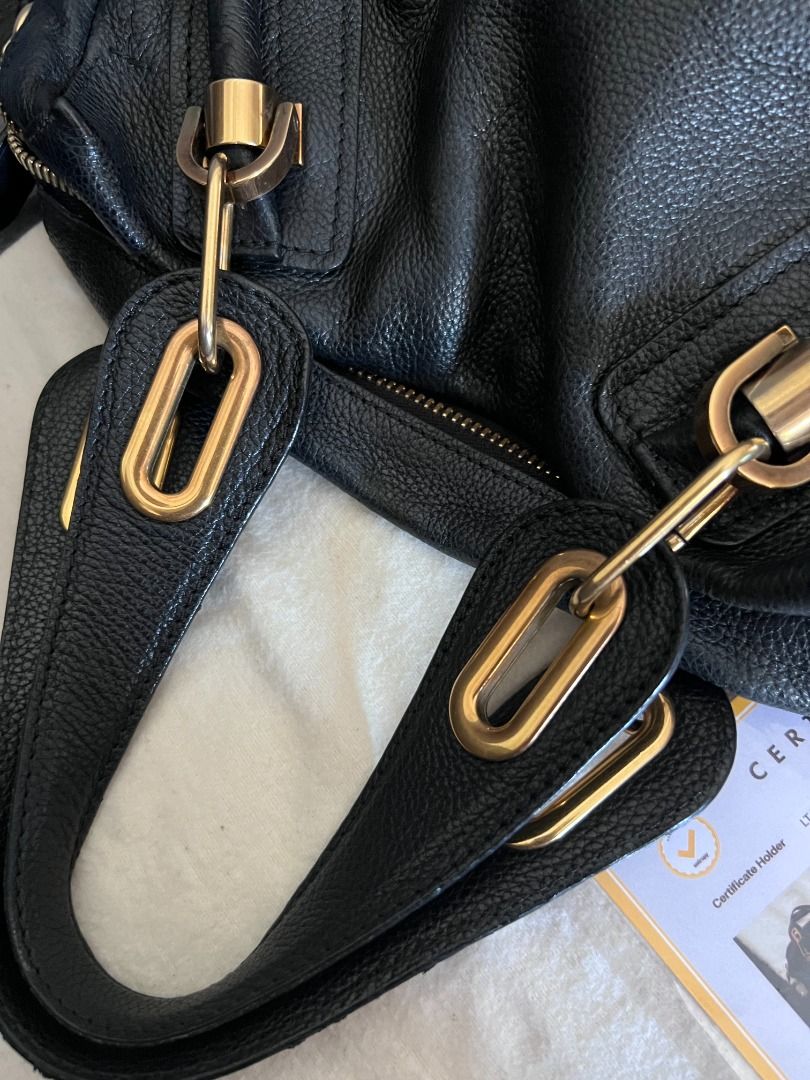 Chloe Paraty (Category: Luxury Bags & Wallets) located in Cainta. Submitted by mc_chic (Listing ID 1387586578, Image 3). Description: Chloe paraty bag 💯 authentic Comes with dust bag and entrupy bag Very spacious and one of my favorite bags 😍 Gold hardware 3 way bag; cross body, top handle or shoulder bag .
