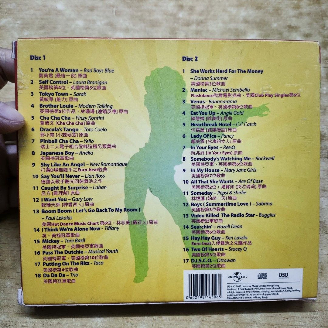 dance fever 荷東舞曲​ ​港版荷東曲風, 音響器材, 音樂播放裝置MP3及CD Player - Carousell