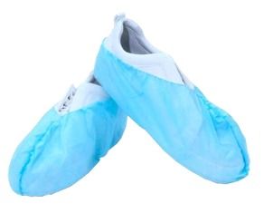 Disposable Laminated Shoe Cover (Category: Medical Supplies & Tools) located in Quezon City. Submitted by zyra26 (Listing ID 1387598786, Image 1). Description: - Size: Universal - Material: Laminated Color: Light Blue - Sterility: Non-sterile - Quality Materials: The Shoe Cover Is Made Of - High-Quality Laminated Non-Woven Fabric, Anti-Skid And Wear-Resistant, Light And Breathable. - Individually Packed .