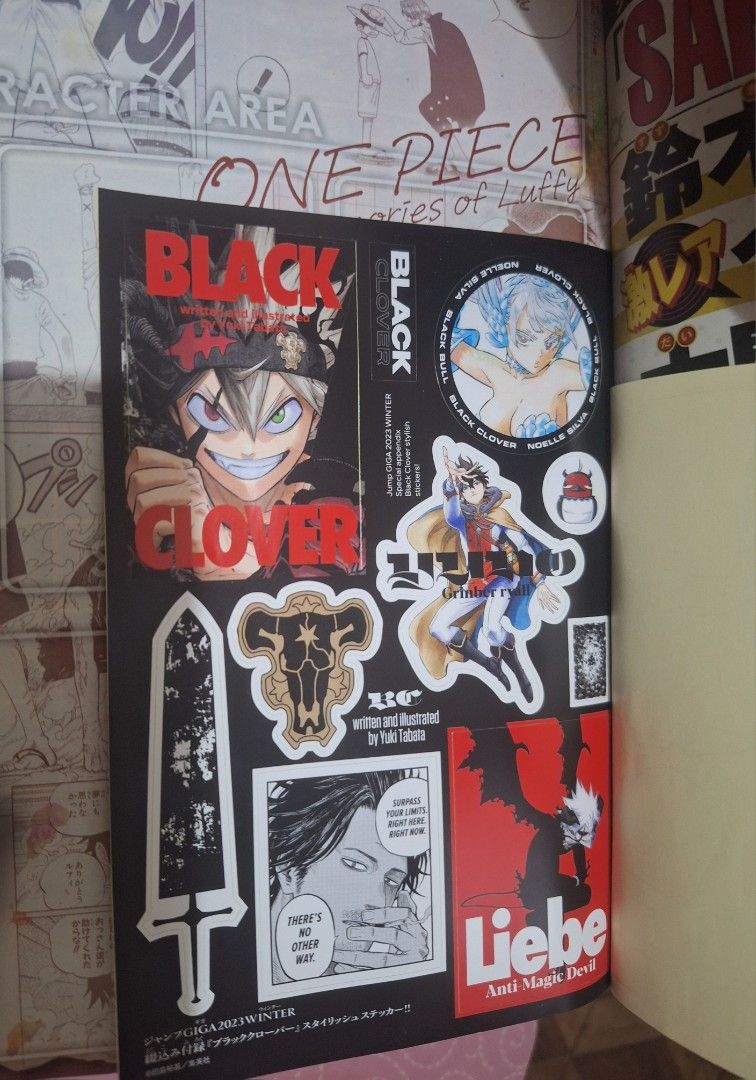 Giga Jump Winter 2023 Issue (Category: Comics & Manga) located in Manila. Submitted by dalijupan (Listing ID 1387661161, Image 2). Description: GIGA JUMP Winter 2023 Issue For Sale! Only for PHP 500 (Price is NEGOTIABLE) !! Inclusions: - Black Clover Sticker Set - Chainsaw Man Sticker Set And the entire issue! • In Raw Japanese • WYSIWYG, 2nd Hand as this was a gift to me (but still in good condition, just has some marks sa spine) • MOP: GCASH • 