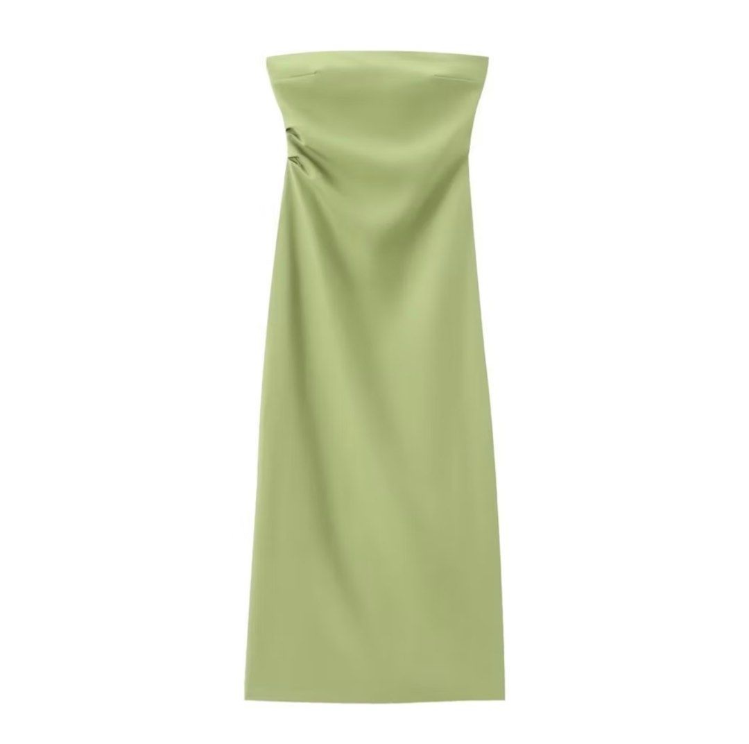 Green Tube Dress (Category: Dresses) located in Cebu City. Submitted by pepperoni_ (Listing ID 1387670735, Image 1). Description: Used once!! Very flattering in action. Bought in Instagram.
