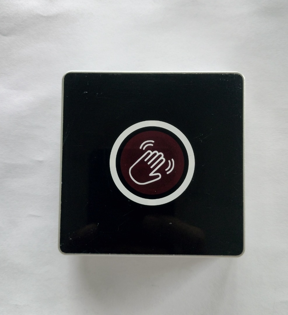 Hand wave Exit Button Contactless Button, Furniture & Home Living ...