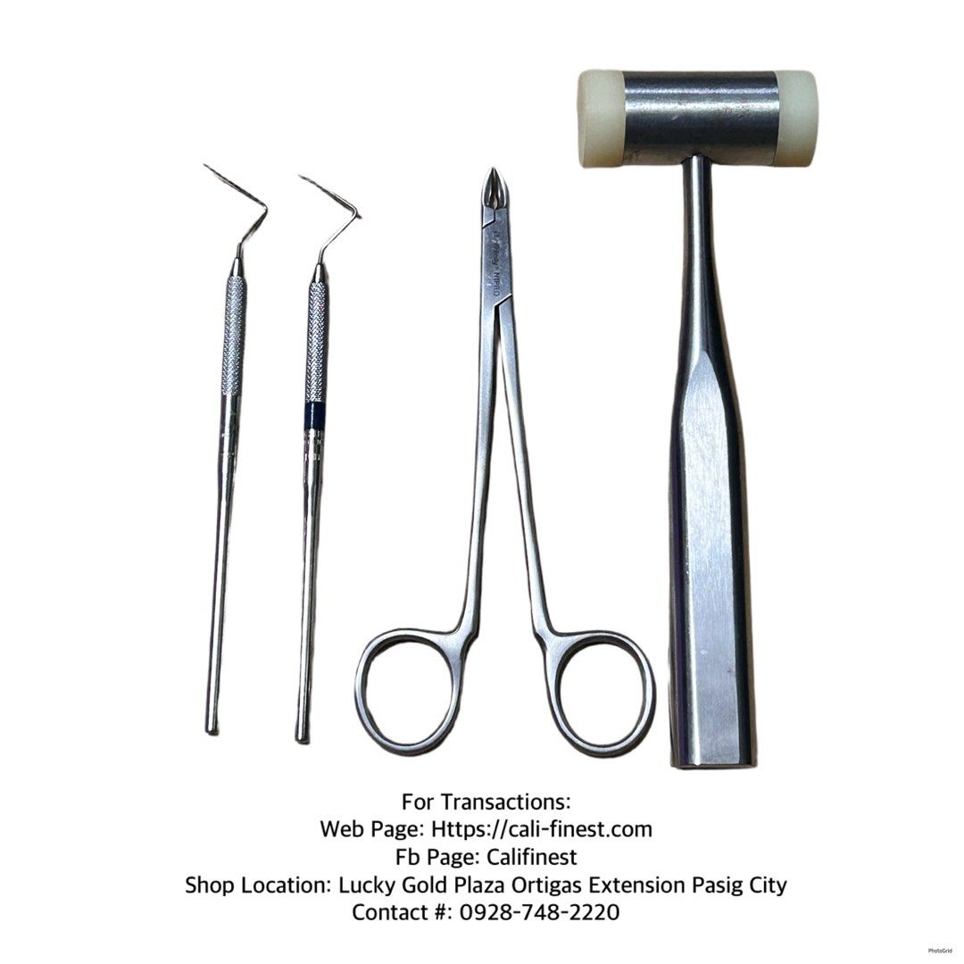 Hu-Friedy USA Dental Instruments (Category: Medical Supplies & Tools) located in Pasig City. Submitted by califinestcollectibles (Listing ID 1387608545, Image 1). Description: Hu-Friedy USA Dental Instruments Hu-Friedy MAL 1 stainless USA Hu-Friedy NIPRO Germany Stainless 990, A6 Hu-Friedy immunity USA PCP 11 Hu-Friedy Immunity USA PCP 12 Original/Authentic From USA Actual and Detailed Pictures are Posted Pick Up at One Oasis condominium ortigas 
