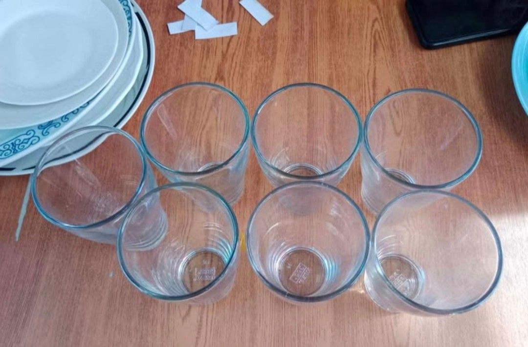 Ikea glass 7 pcs (Category: Dinnerware & Cutlery) located in Quezon City. Submitted by plantcorner (Listing ID 1387694310, Image 3). Description: Take all only 7 pcs for 299 From jaoan surplus.