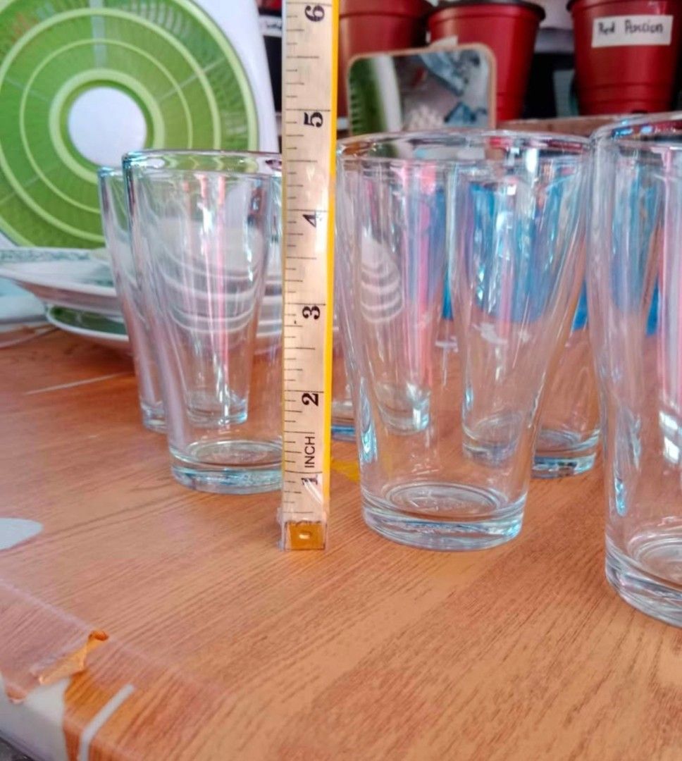 Ikea glass 7 pcs (Category: Dinnerware & Cutlery) located in Quezon City. Submitted by plantcorner (Listing ID 1387694310, Image 2). Description: Take all only 7 pcs for 299 From jaoan surplus.