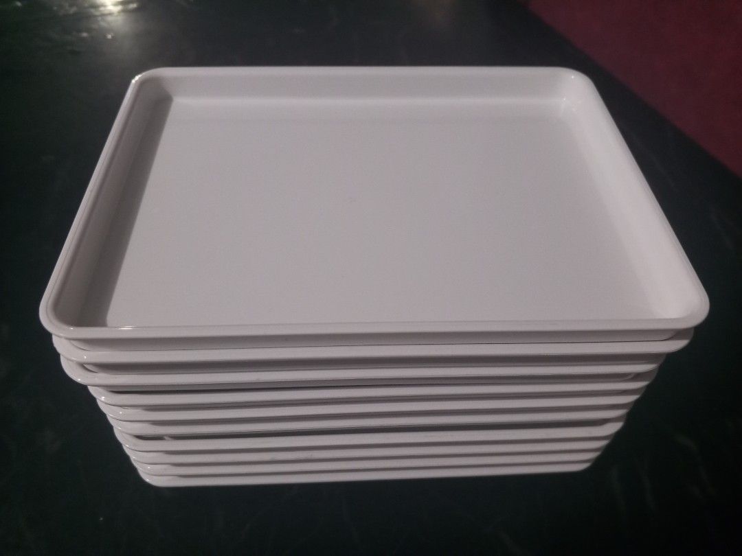 Ikea Kuggis Lid or Small Tray (Category: Storage Boxes & Baskets) located in Quezon City. Submitted by decluttering.account (Listing ID 1387690117, Image 1). Description: Kuggis from ikea 10 pcs lid Original price is 50 pesos per piece, selling 200 pesos for take all 10 pcs. Almost new Can be used as small tray organizer Estimated size 17.5 x 13 x 1 centimeter Pick up at t.sora qc.