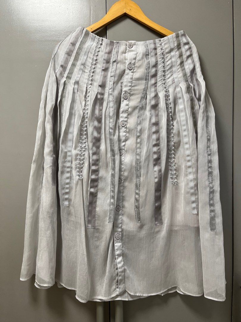 initial skirt (Category: Skirts) located in Quezon City. Submitted by evyandsierra (Listing ID 1387640291, Image 2). Description: fits 30in waist.