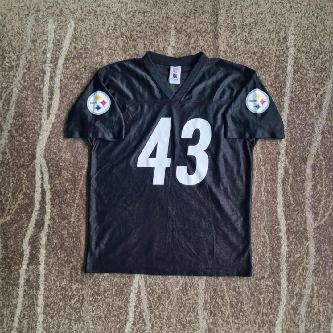 Jersey NFL Pittsburgh Steelers Troy Polamalu Original Paragon Polyester (Kategori: Baju Olahraga) berada di Jakarta Barat. Dikirim oleh anythingprelovedbyme (ID iklan 1387599383, Gambar 3). Deskripsi: Jersey NFL Pittsburgh Steelers Troy Polamalu Original Size L Ukuran Lingkar Dada : 52 cm ; Panjang : 70 cm Warna Hitam Bahan Paragon / Polyester Kondisi masih sangat bagus, benang-benang halus, tidak ada lubang, sudah dicuci bersih siap pakai.