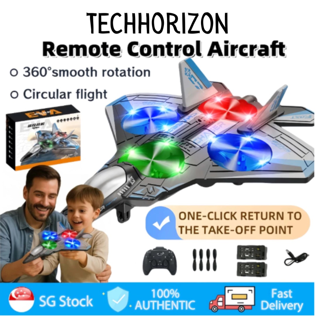 Jet Fighter Remote Control Aircraft | 2.4GHz RC Plane with 360° Roll ...