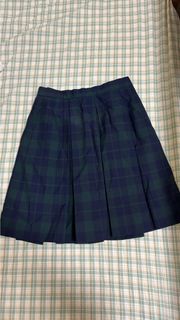 中古藍綠jk格紋裙64228049571841110