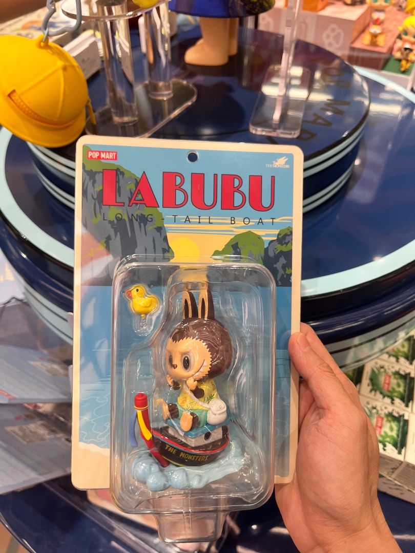 ラブブ LABUBU LONG TAIL BOATタイiconsiam限定 Labubu Long-Tail Boat Figure Thailand Landmark Store Limited