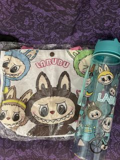 【Purchased in Taiwan LABUBU Gift Set‼️】LABUBU Small Bag with Water Bottle64202679802499110