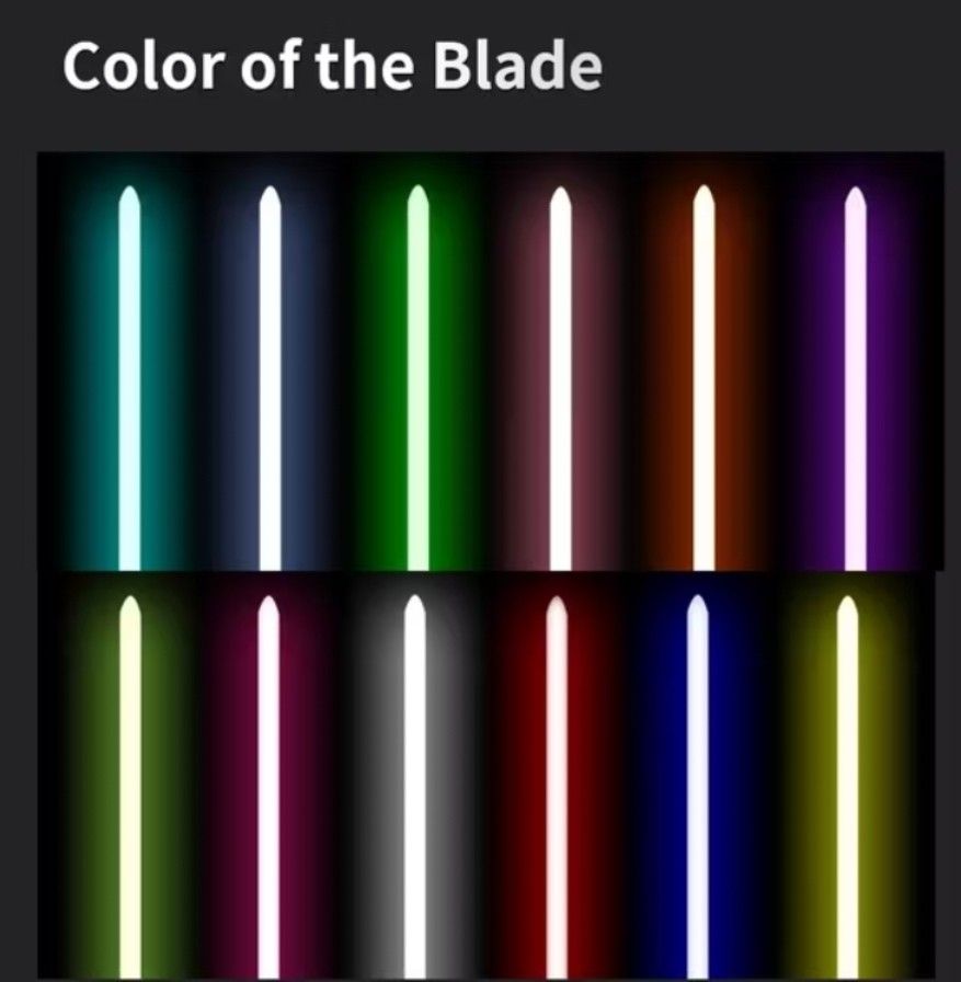 Lightsaber Base-lit RGB (Category: Lighting) located in Paranaque City. Submitted by FitNHobbies (Listing ID 1387608529, Image 3). Description: Lightsaber rgb base-lit Price: 2,799 Location: Alabang Hills Payment: CASH and GCASH Delivery: Lalamove (shouldered by buyer) Product Specifications 【Hilt Material】 Aluminum Alloy 6063 【Blade Material】 Spotlight PC 【LED】 RGB12Watt 【Speaker】 8ohm2w 【Battery】 18650Battery2000Mah 【Blade Size】 82/92cm 【Operat