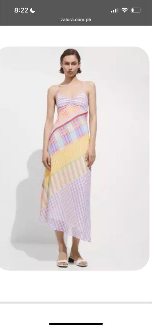 MANGO DRESS PLAID (Category: Dresses) located in Quezon City. Submitted by coffeeandcodals (Listing ID 1387637340, Image 1). Description: Bought for more than 4k? Used once.