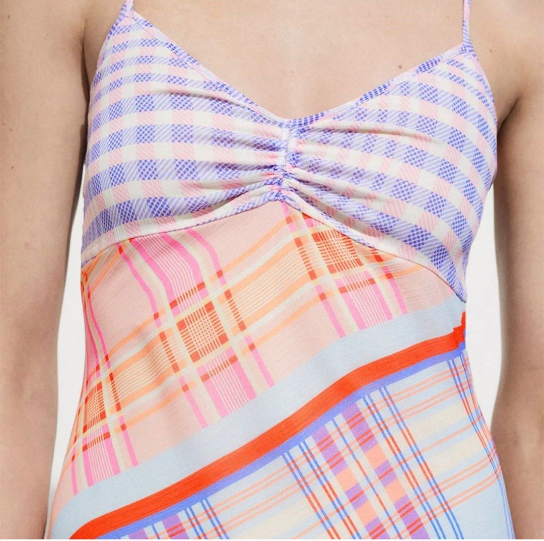 MANGO DRESS PLAID (Category: Dresses) located in Quezon City. Submitted by coffeeandcodals (Listing ID 1387637340, Image 2). Description: Bought for more than 4k? Used once.