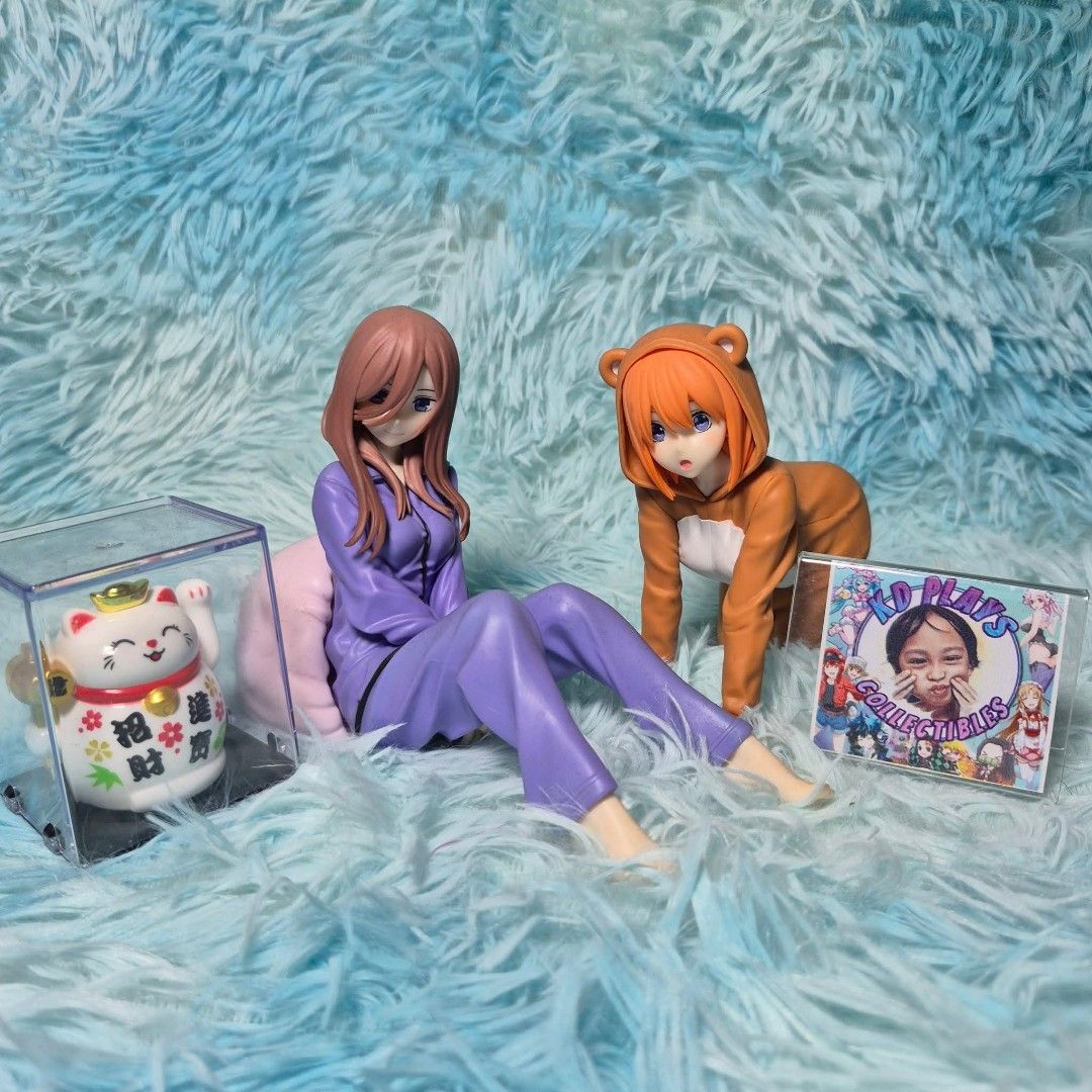 Miku and Yotsuba figure set (Category: Figurines & Statues) located in Quezon City. Submitted by KDplaysCollectibles (Listing ID 1387552576, Image 1). Description: pm lng po.