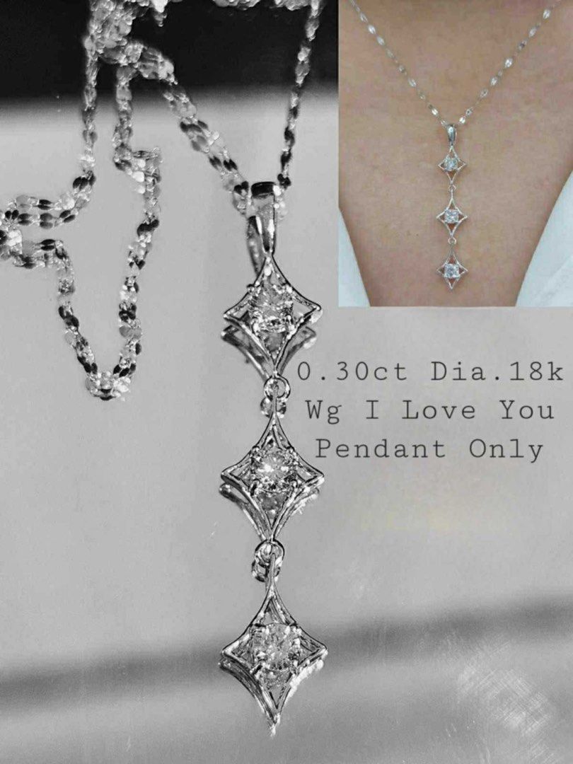 natural mined diamond pendant (Category: Necklaces) located in Cavite. Submitted by beamitch (Listing ID 1387595601, Image 1). Description: 100% natural mined diamonds comes with certificate free sf tru lbc only pendant only.
