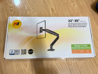NB 北弧 F100A 單臂氣壓式螢幕支架64181272398467110