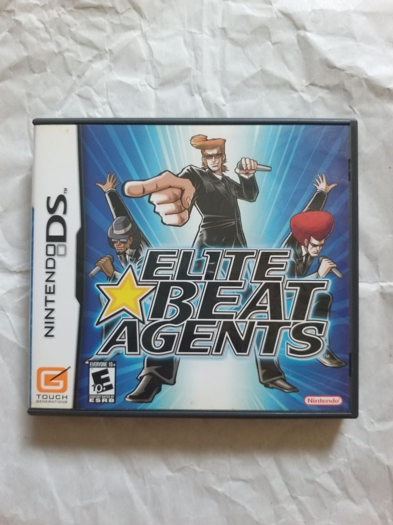 Nintendo DS Elite Beat Agents Manual and Case Only, NO GAME, Video ...