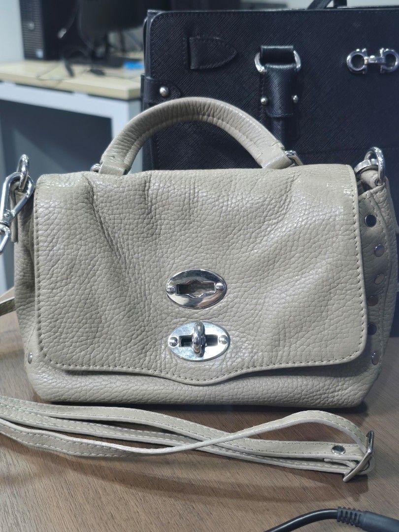 Original Zanellato Baby Postina (Category: Luxury Bags & Wallets) located in Puerto Princesa. Submitted by betz0921 (Listing ID 1387634558, Image 1). Description: Rare to find!!! Baby Postina Super Nice ng Condition If any signs of use its just very minimal Super Nice Color Leather is like Hermes Togo Can fit 2 promax 1 wallet maybe pressed powder and some other kikay stuff Spacious for it's size.