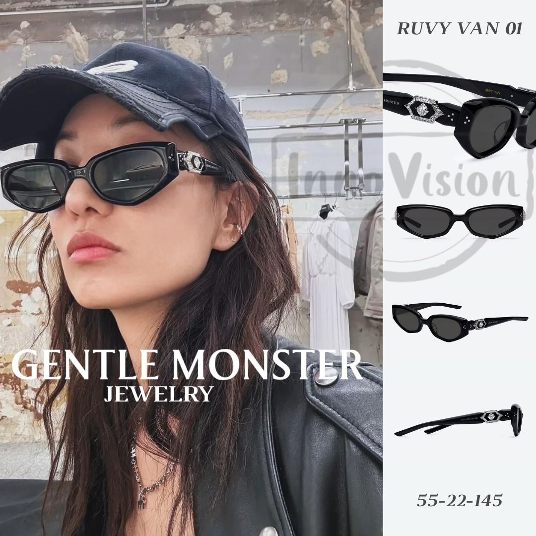 Ready Stock/Full Set) Gentle Monster Jewelry Collection - Ruvy Van