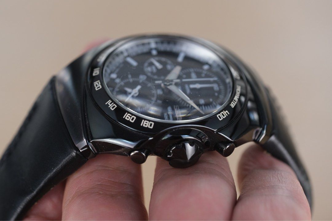 Seiko quartz 7T62 chronograph, 2007 (Category: Men's Watches) located in Marikina City. Submitted by ditoyaguila (Listing ID 1387626138, Image 3). Description: All original quartz chronograph Original leather strap 43mm PVD Ion case All functions working great Serial 78xxxx, Bmby Aug 2007 Price FIRM.