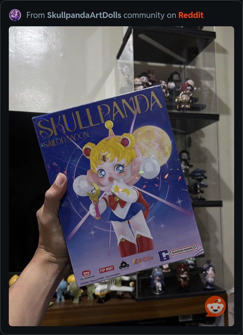 Skullpanda Baby x Sailor Moon (Category: Designer & Blind Box Toys) located in Davao. Submitted by philrhoy (Listing ID 1387557731, Image 1). Description: Brand New and Sealed .