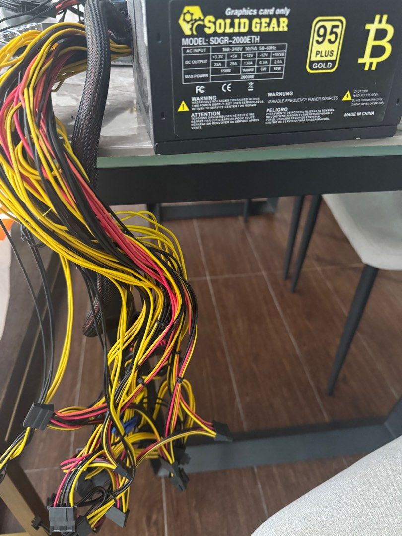 Sdgr Plus Solid Gear SDGR-2000ETH 2000W Power Supply, Audio, Other Audio ...