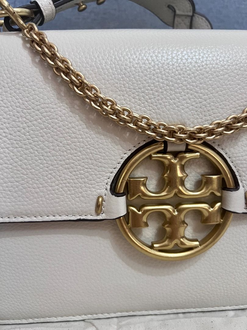 Tory Burch Miller (Category: Luxury Bags & Wallets) located in Cainta. Submitted by mc_chic (Listing ID 1387592803, Image 2). Description: Tory Burch Miller bag Gorgeous in person 😍 Comes with dust bag and card Magnetic closure Brand new Selling super low!.