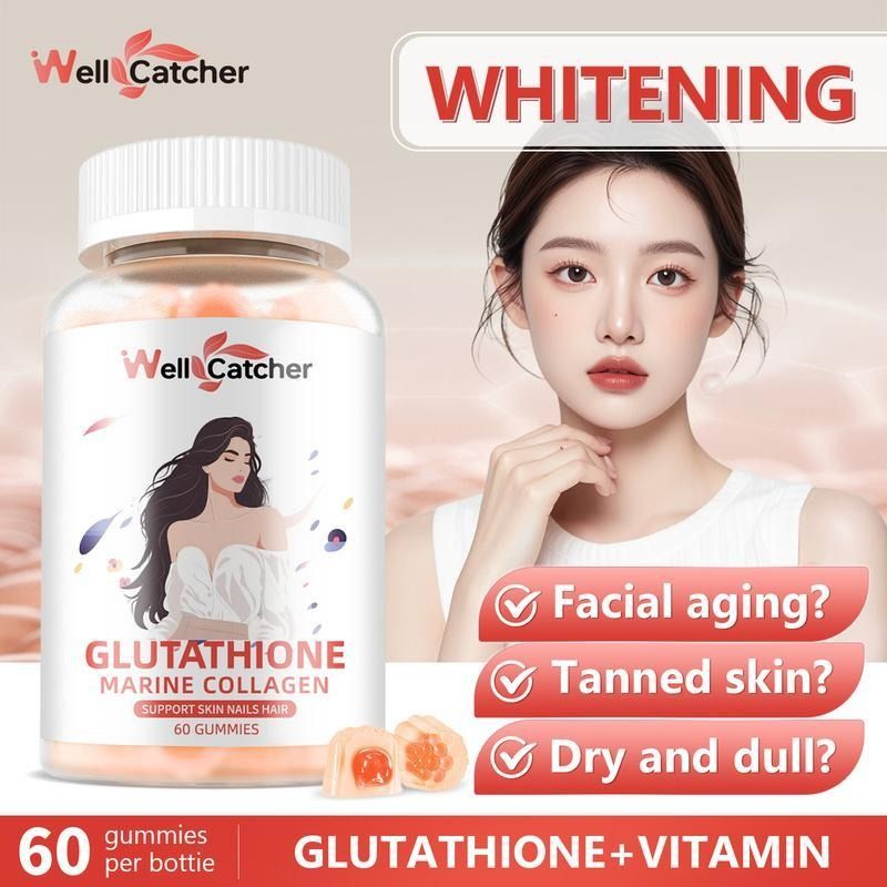well catcher glutathione WellCatcher Gluthatione Marine Collagen Glow Gummies (60 Gummies) [FREE  SMARTPAC DELIVERY], Health & Nutrition, Health Supplements, Vitamins &  Supplements on Carousell