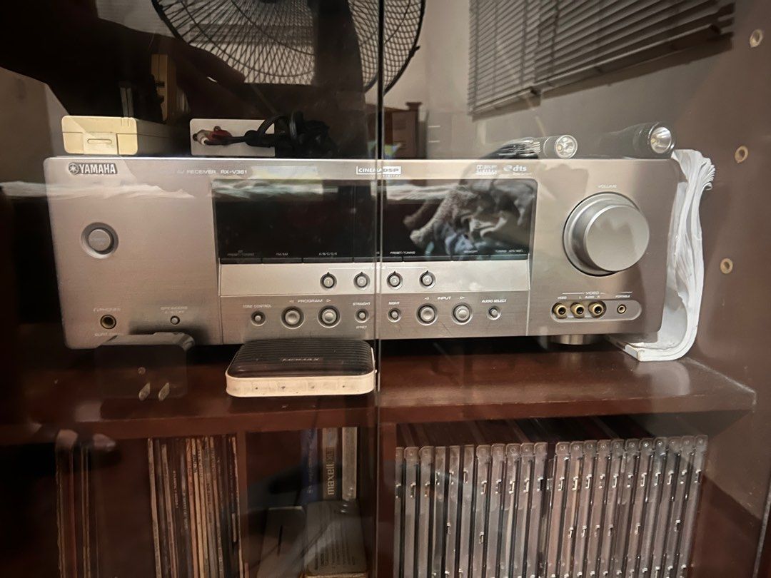 Yamaha AV Receiver / RX-361 (Category: Other Audio Equipment) located in Manila. Submitted by camahort (Listing ID 1387733341, Image 1). Description: Yamaha AV Receiver / RX-361 Price is negotiable Barely used Still functions Comes with: - Wires for the AV Receiver - Remote Pick up/Meet up at: Paranaque city.