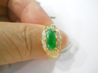 18K金馬安玉伴鑽石介子 14號圈64216903693187110